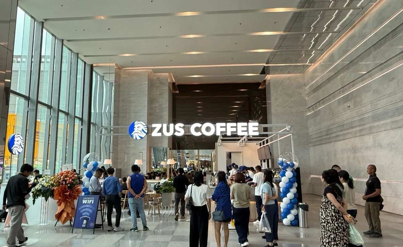 ZUS Coffee makes Thailand debut with two stores in Bangkok