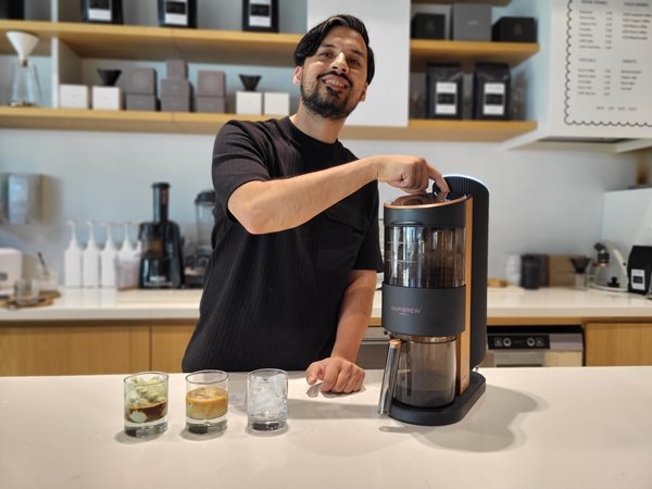 FREDDA: the world's first rapid cold brew maker launches in Italy