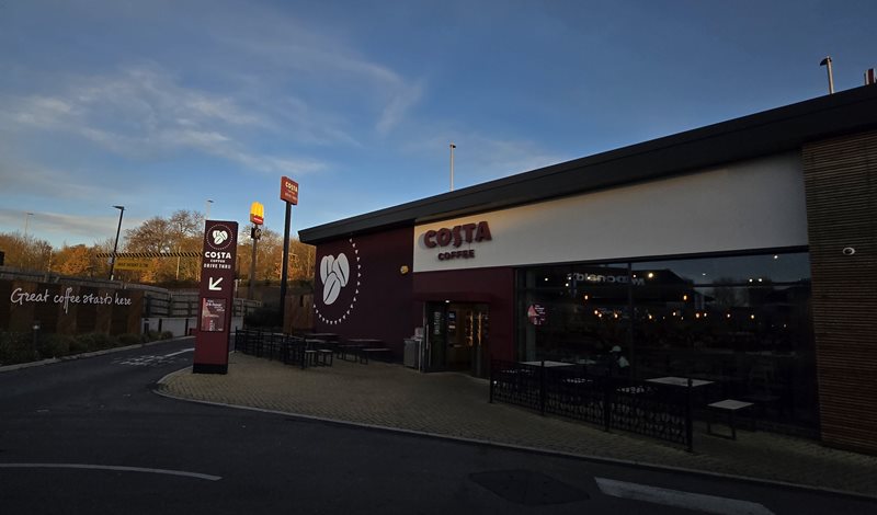 Costa Coffee trials 24-hour drive-thru in the UK