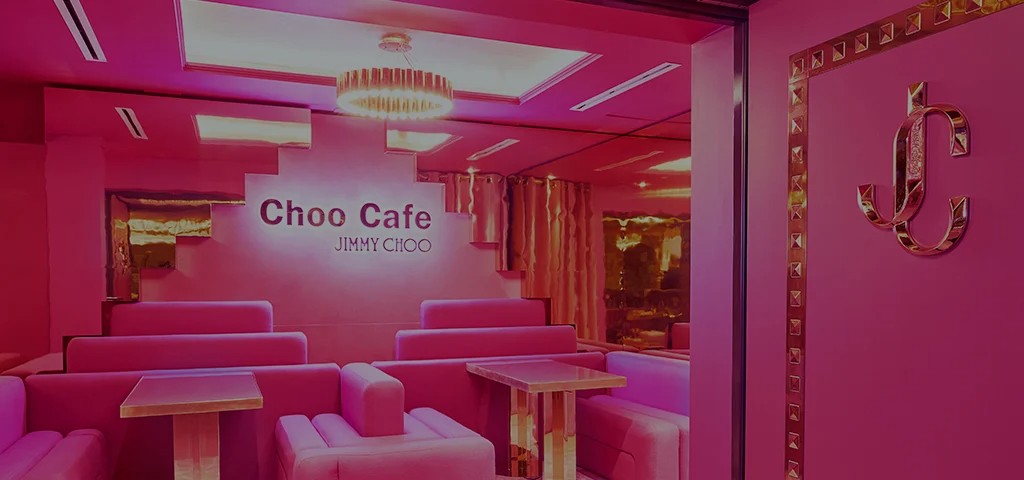 Jimmy choo discount cafe london