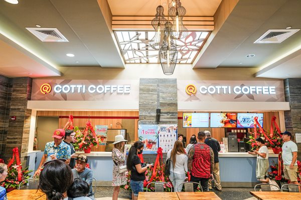 China’s Cotti Coffee makes US debut with Hawaii store
