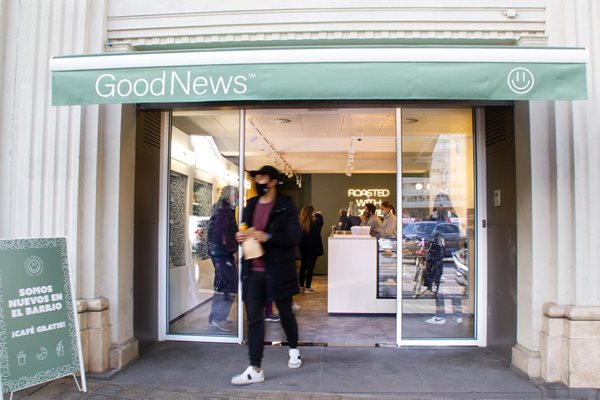 GoodNews introduceert Nederland met een winkel in Amsterdam