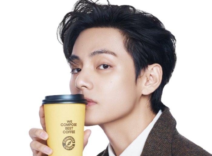 Compose Coffee signs advertising deal with K-pop star Kim Taehyung