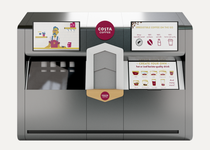 Costa machine hotsell